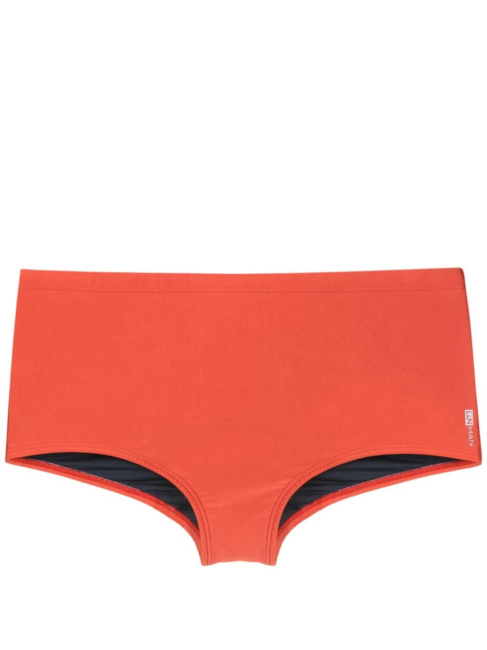 Lygia & Nanny Copacabana logo-print swim trunks - Orange von Lygia & Nanny