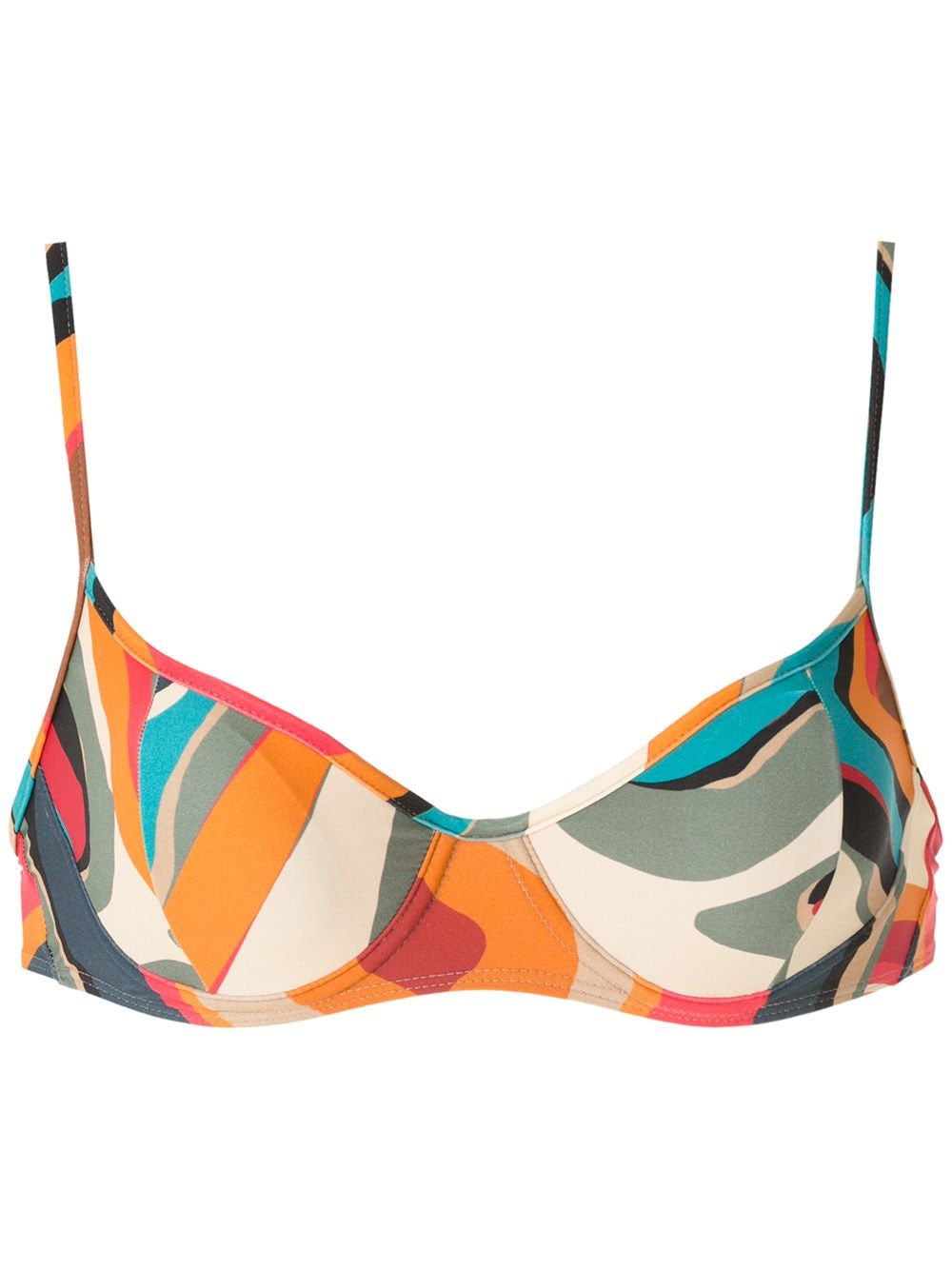 Lygia & Nanny Fiji printed bikini top - Multicolour von Lygia & Nanny