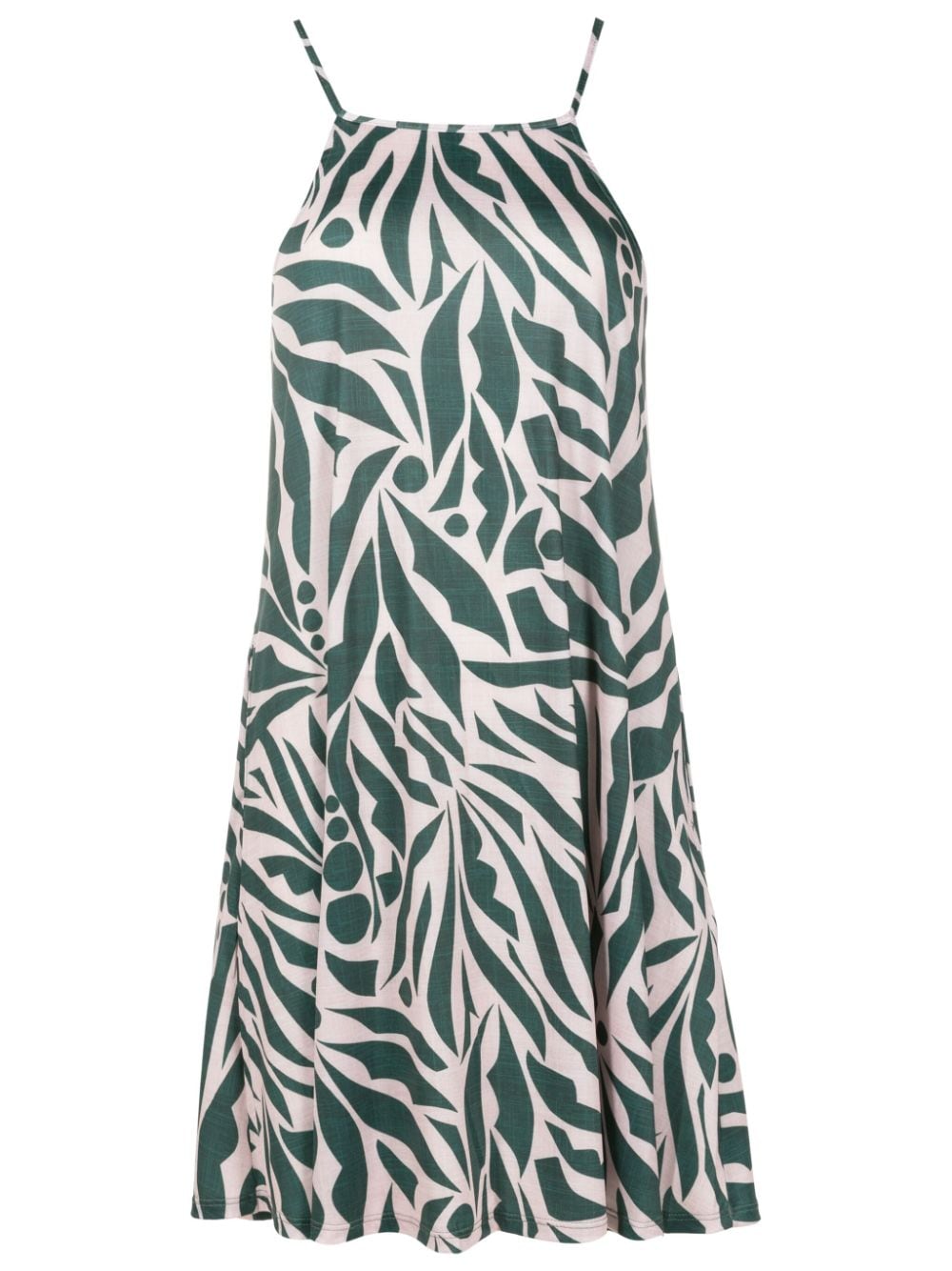 Lygia & Nanny Isis graphic-print minidress - Green von Lygia & Nanny