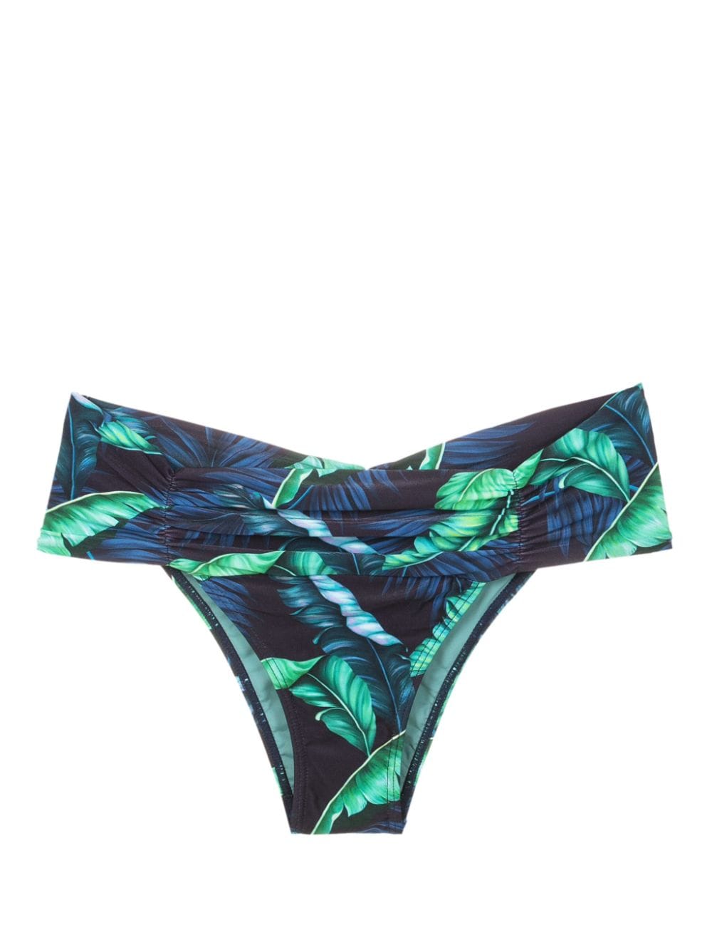 Lygia & Nanny Jasper leaf-print bikini bottoms - Blue von Lygia & Nanny