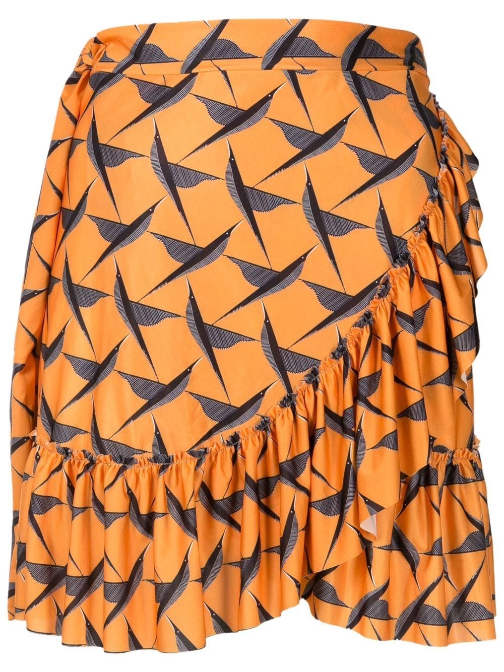 Lygia & Nanny Laurita ribbed-edge skirt - Orange von Lygia & Nanny