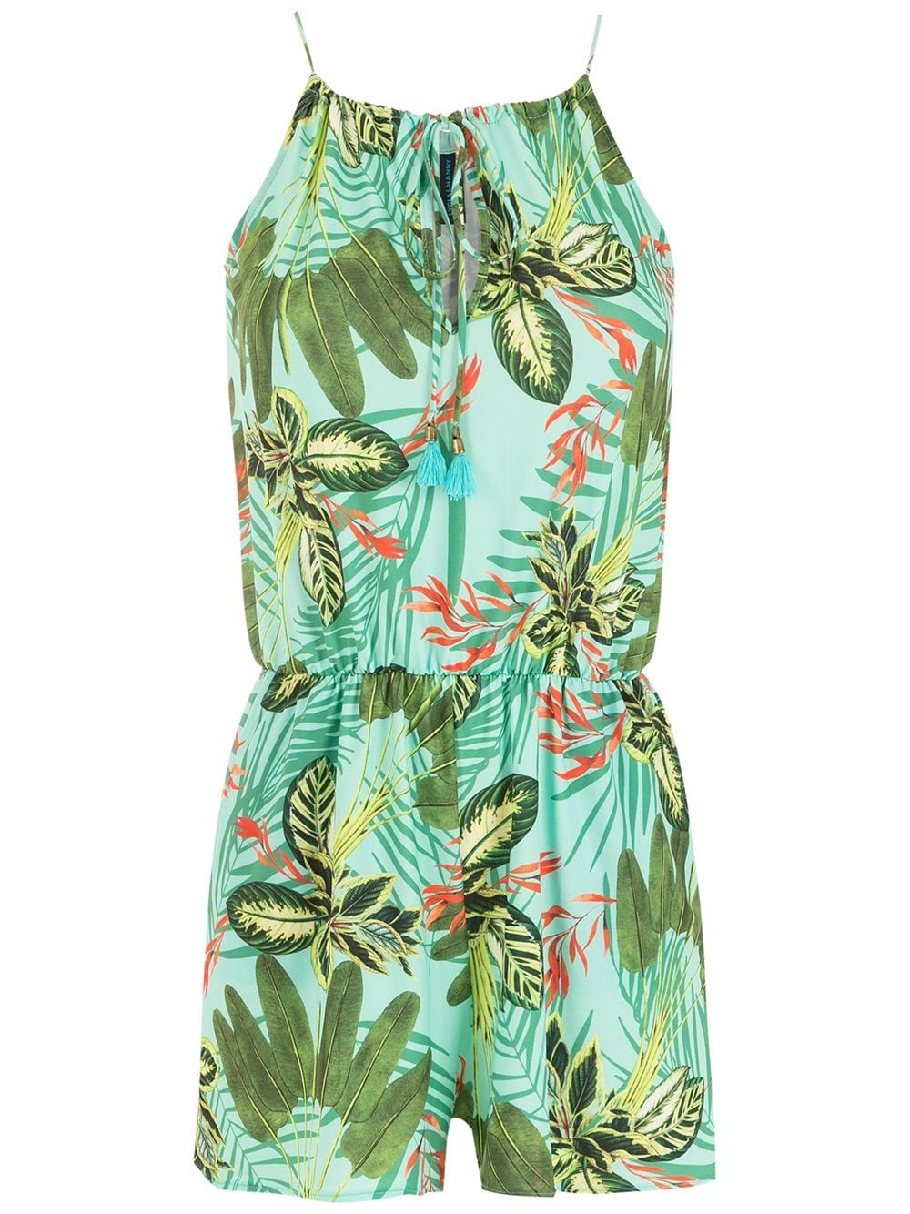 Lygia & Nanny Laya tropical print playsuit - Green von Lygia & Nanny