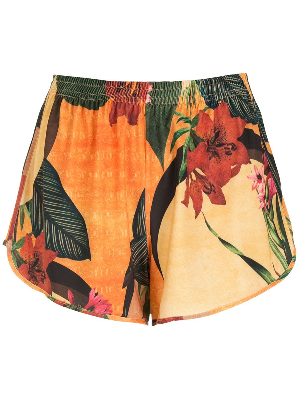 Lygia & Nanny Lee floral-print shorts - Yellow von Lygia & Nanny