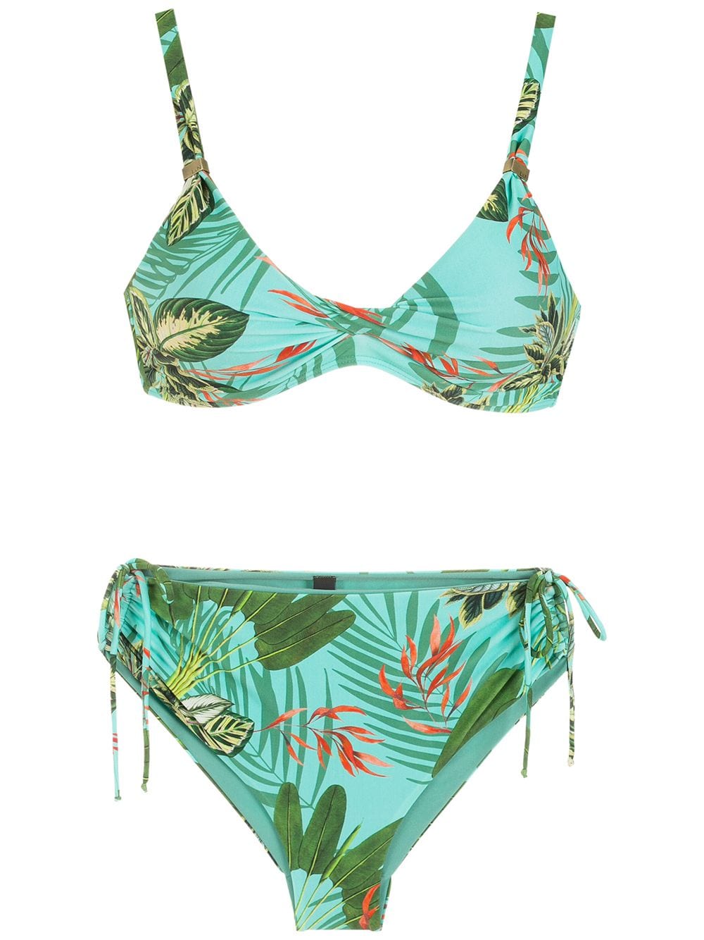 Lygia & Nanny Marcela tropical print bikini - Green von Lygia & Nanny