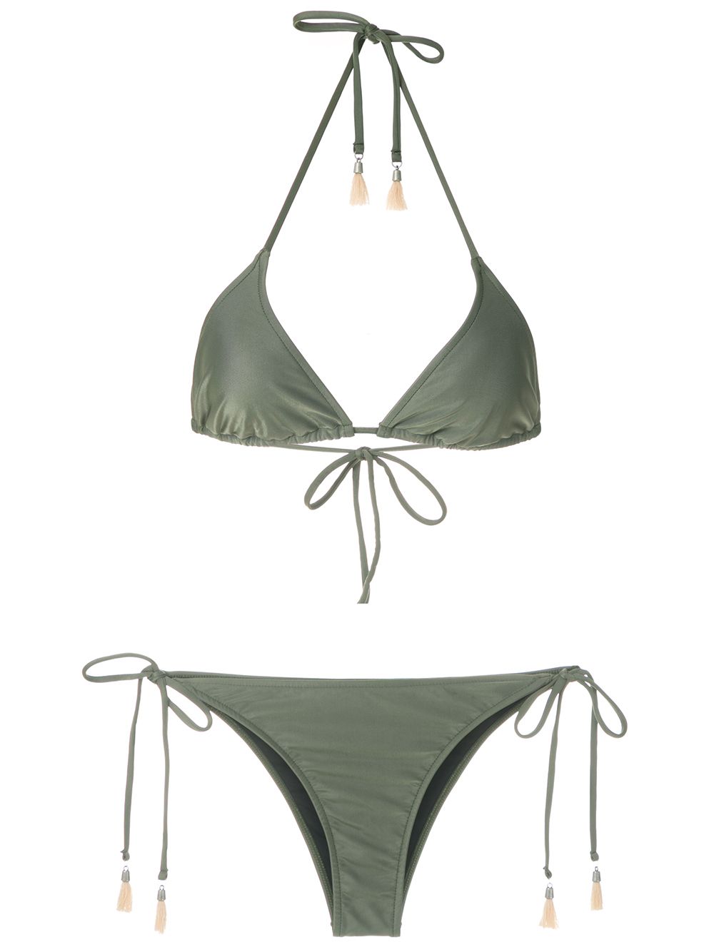 Lygia & Nanny Maya bikini set - Green von Lygia & Nanny