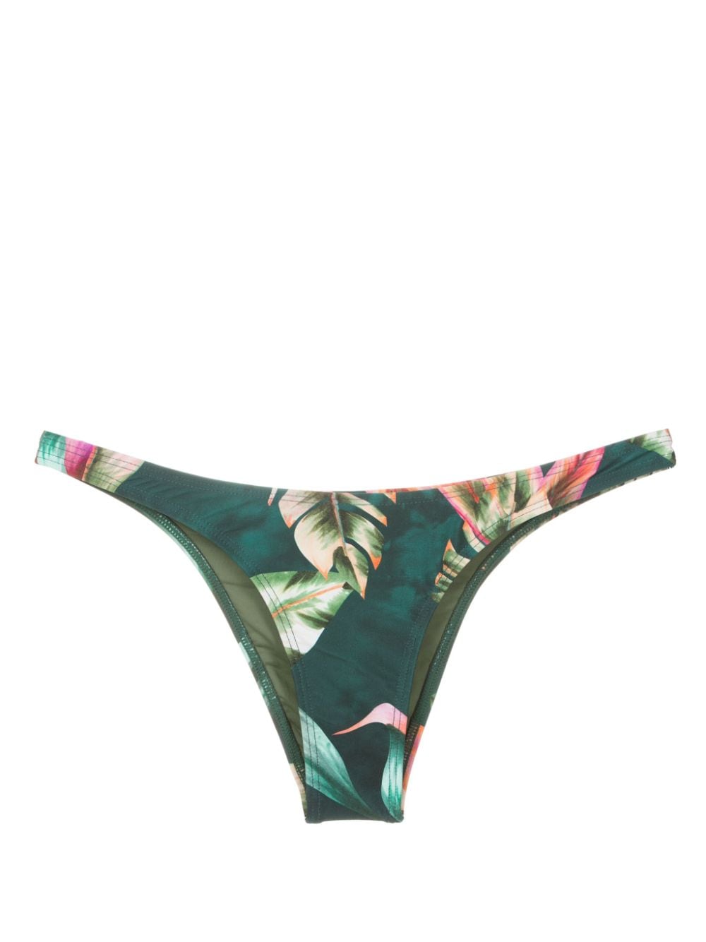 Lygia & Nanny Nikita leaf-print bikini bottoms - Green von Lygia & Nanny