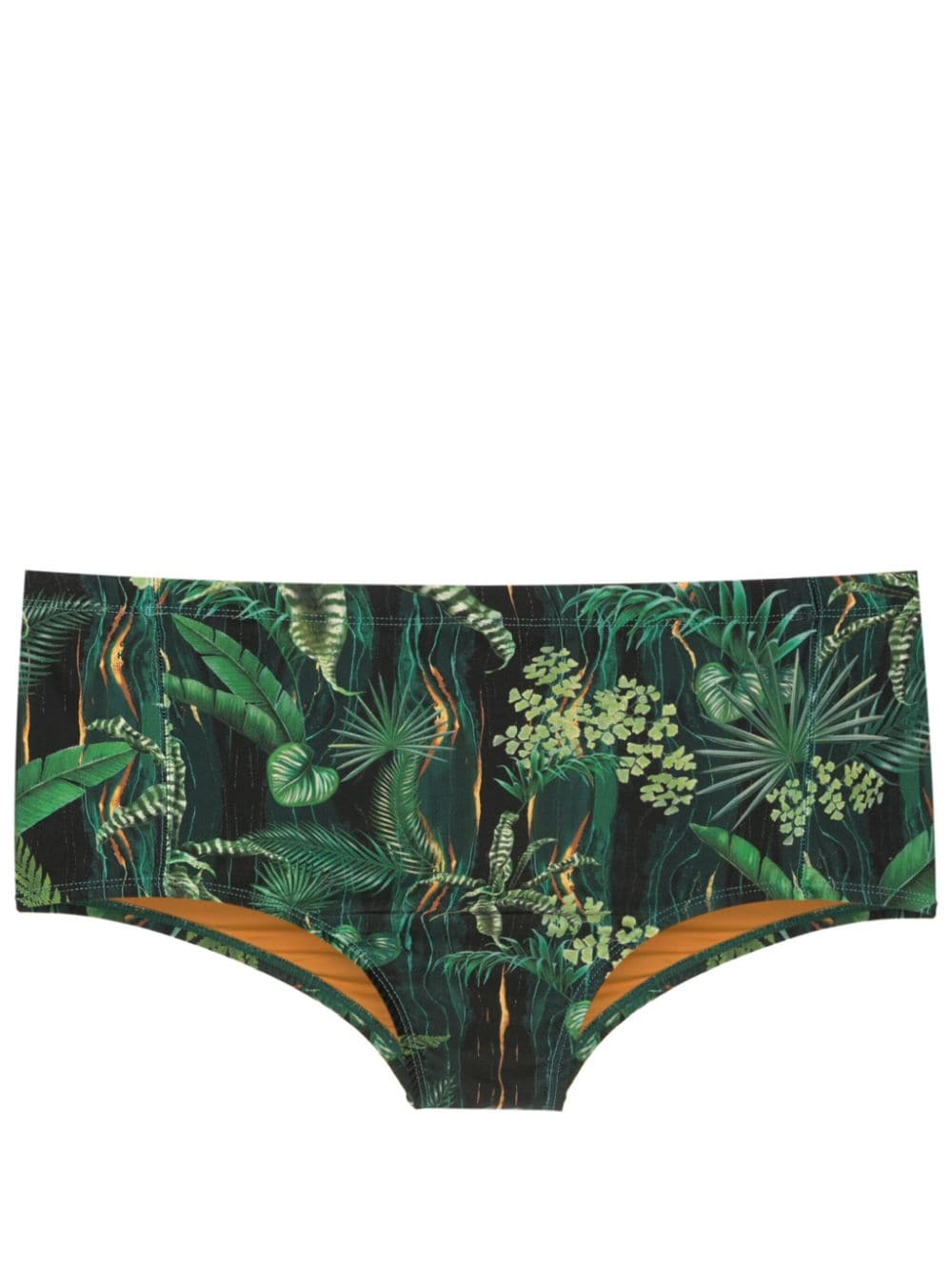 Lygia & Nanny Parati leaf-print swimming trunks - Green von Lygia & Nanny