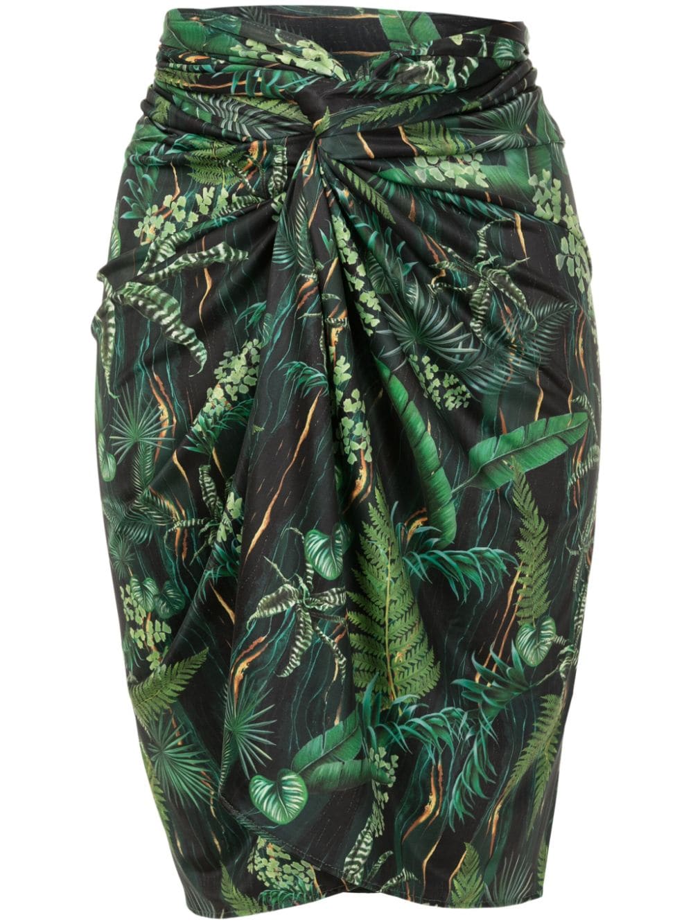 Lygia & Nanny Pareo Orixa wrap skirt - Green von Lygia & Nanny