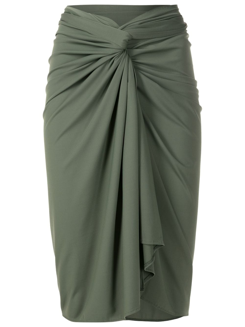 Lygia & Nanny Pareo Orixa wraparound midi skirt - Green von Lygia & Nanny