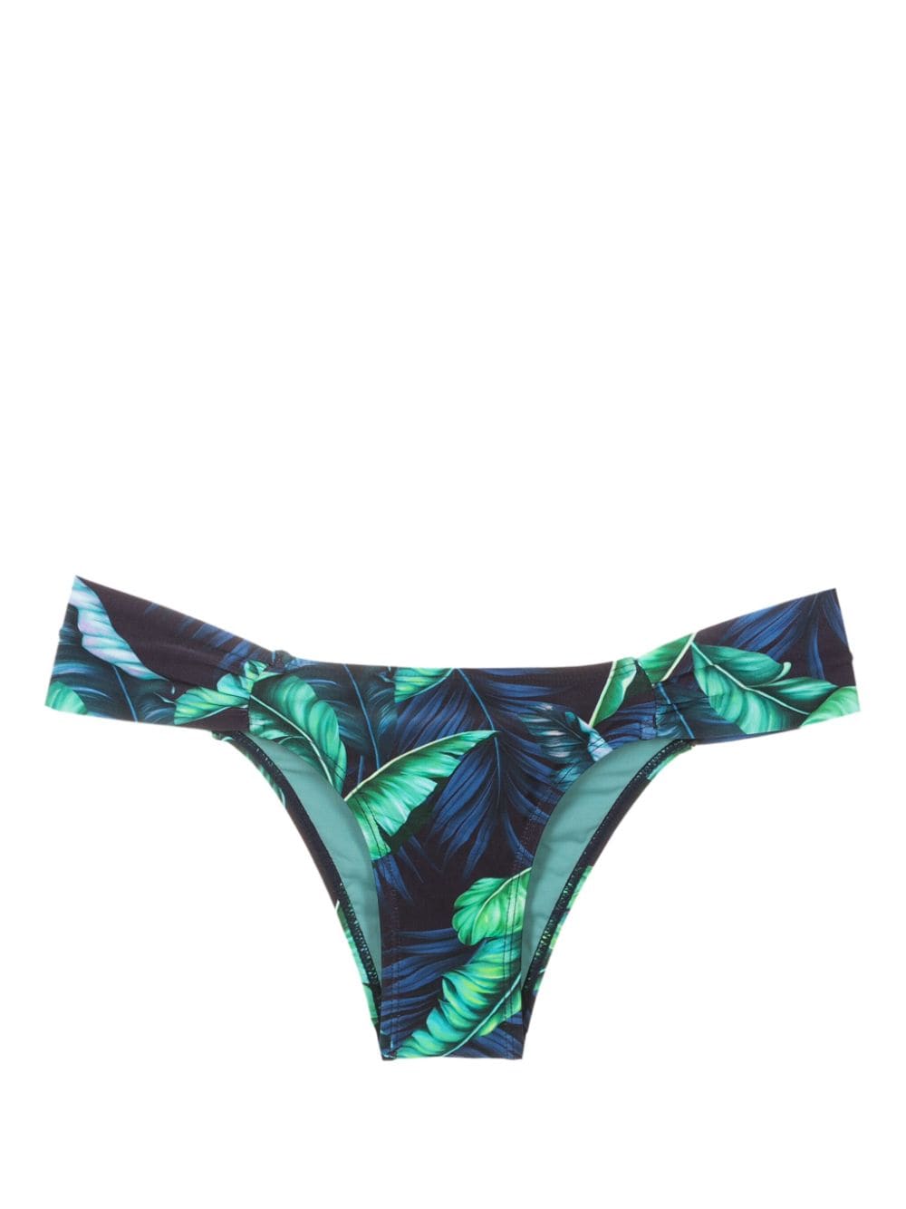 Lygia & Nanny Ritz leaf-print bikini bottoms - Blue von Lygia & Nanny