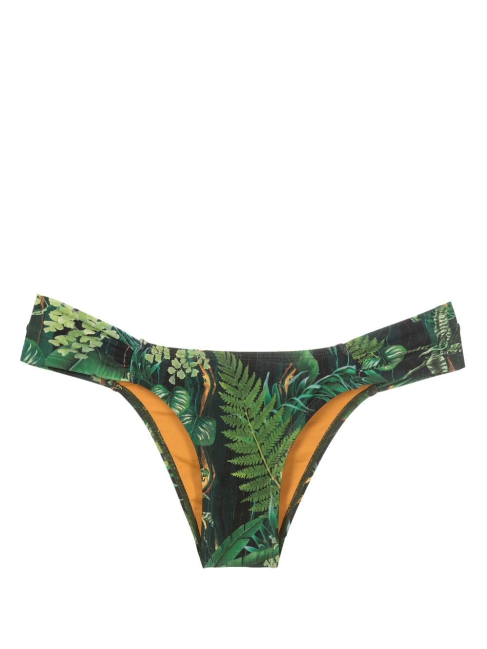 Lygia & Nanny Ritz leaf-print bikini bottoms - Green von Lygia & Nanny