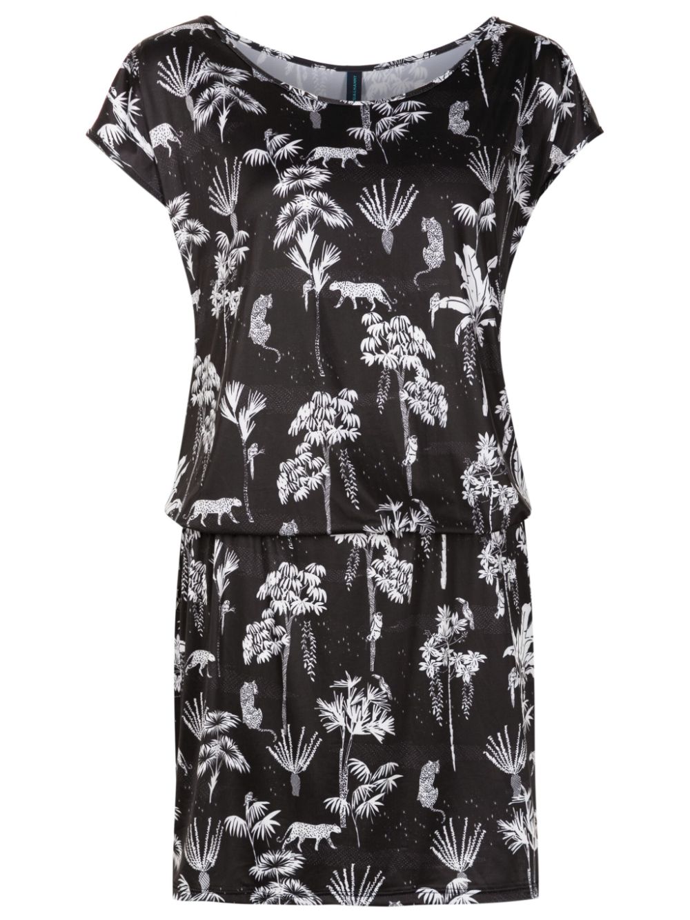 Lygia & Nanny Shiva botanical-print minidress - Black von Lygia & Nanny