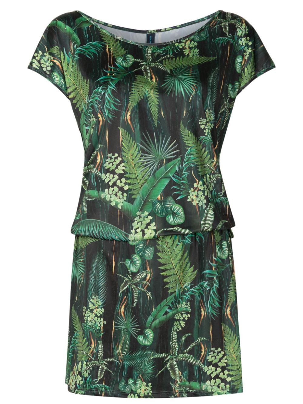 Lygia & Nanny Shiva leaf-print minidress - Green von Lygia & Nanny