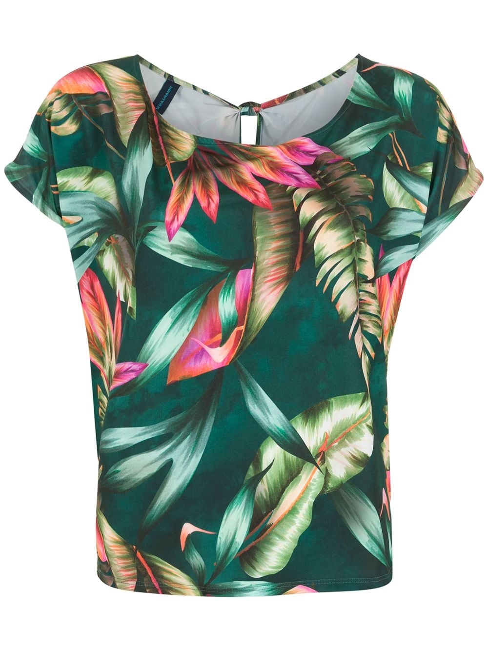 Lygia & Nanny Sima leaf-print T-shirt - Green von Lygia & Nanny