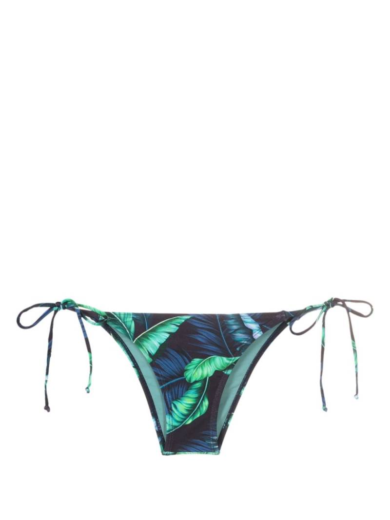 Lygia & Nanny Thai leaf-print bikini bottoms - Blue von Lygia & Nanny