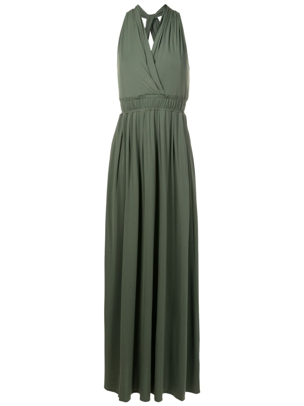 Lygia & Nanny Venus V-neck long dress - Green von Lygia & Nanny