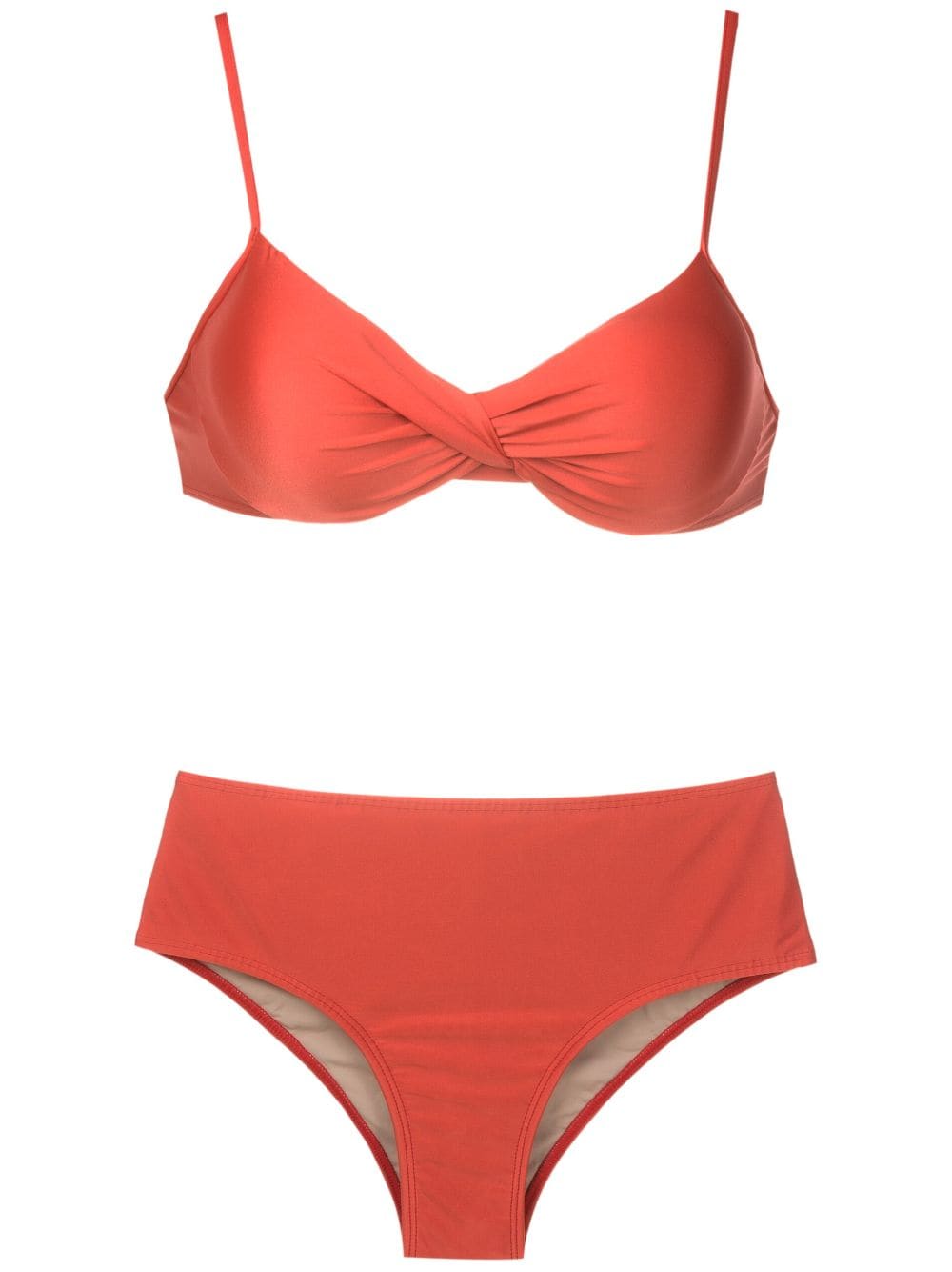 Lygia & Nanny Veronica twisted bikini set - Orange von Lygia & Nanny