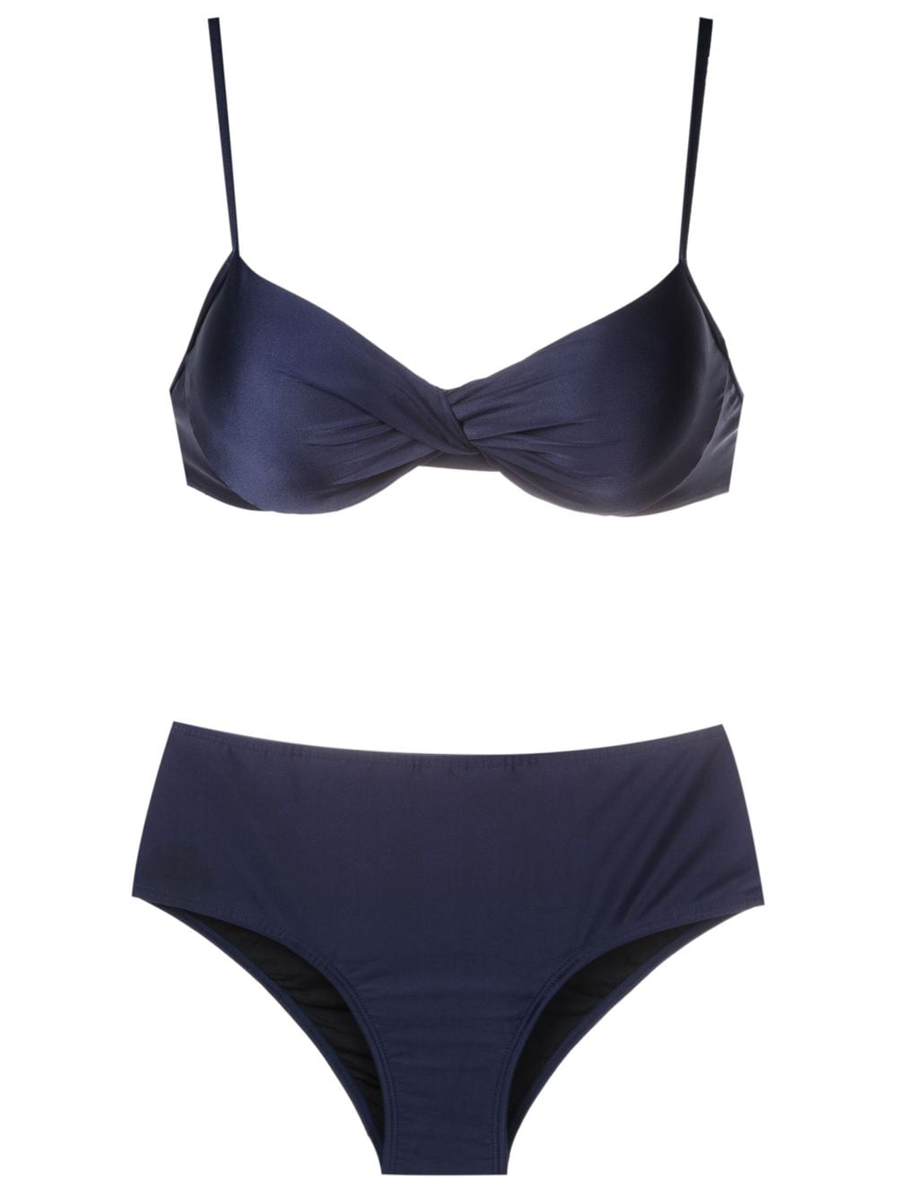 Lygia & Nanny Veronica two-piece bikini set - Blue von Lygia & Nanny