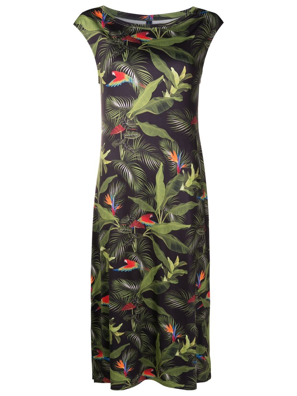 Lygia & Nanny Zababa botanical-print dress - Green von Lygia & Nanny