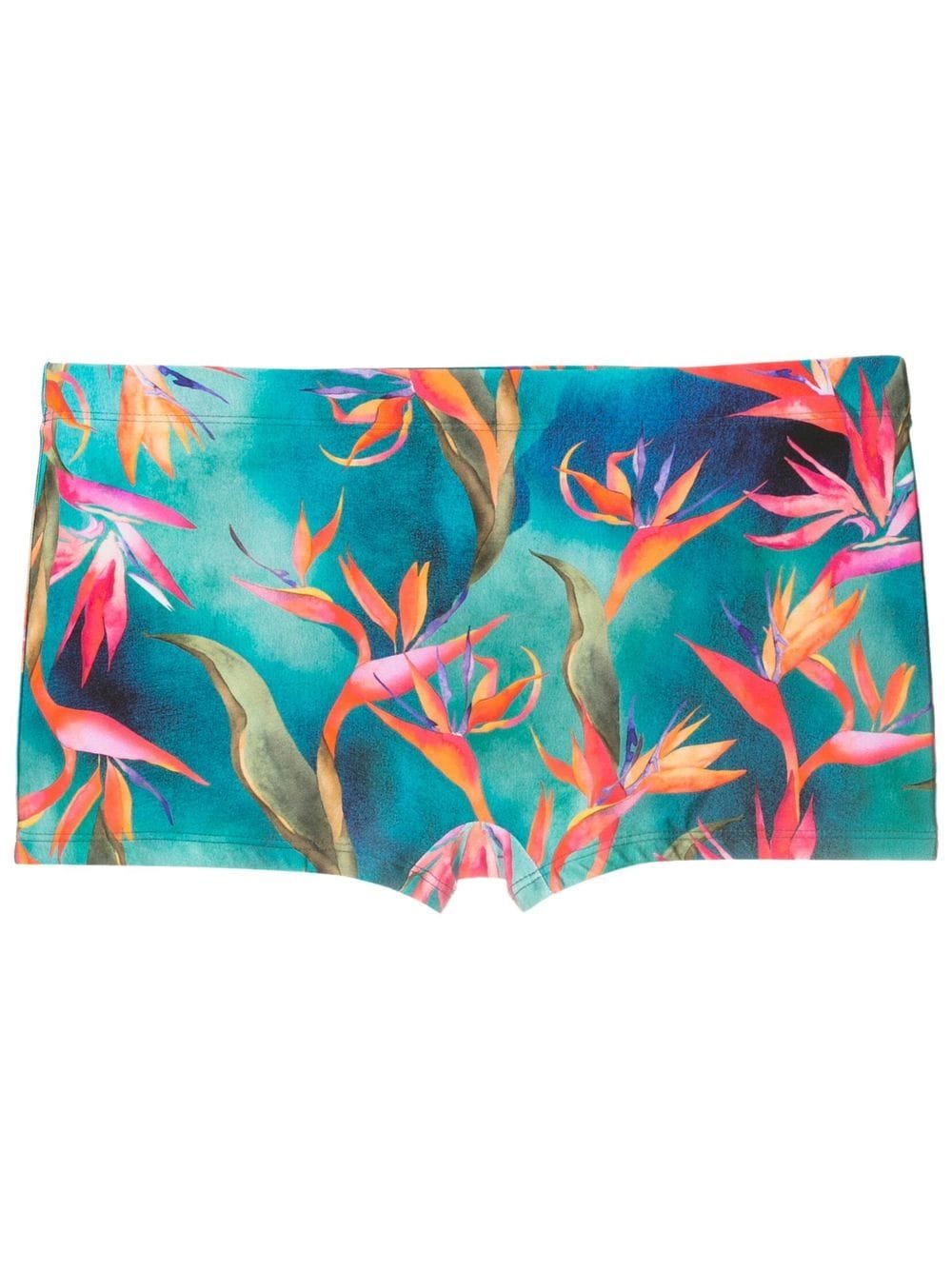Lygia & Nanny bird of paradise-print boxer swimming trunks - Blue von Lygia & Nanny