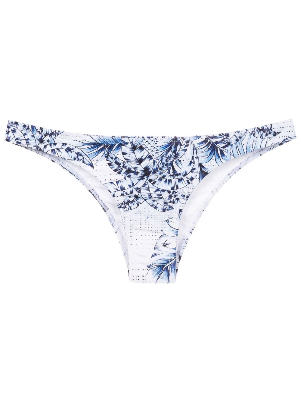 Lygia & Nanny palm-tree print bikini bottoms - Blue