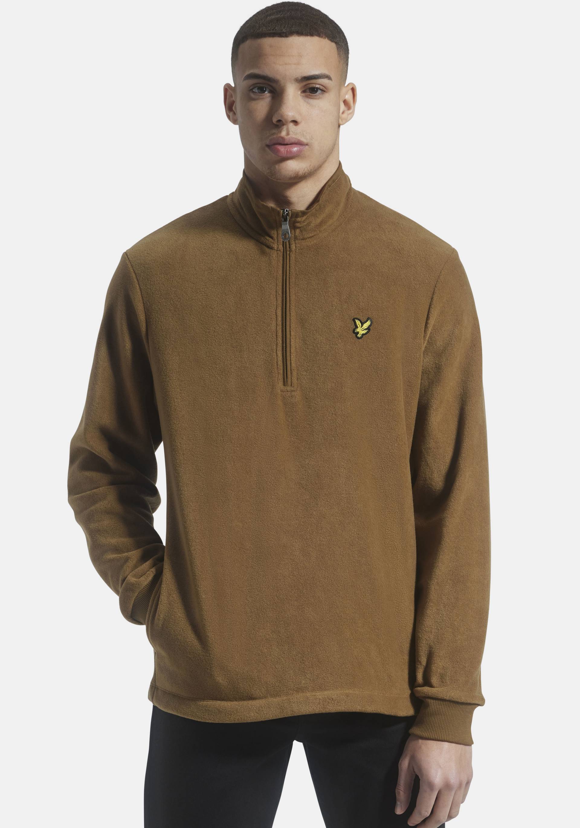 Lyle & Scott Rollkragenpullover, mit Eingrifftaschen von Lyle & Scott