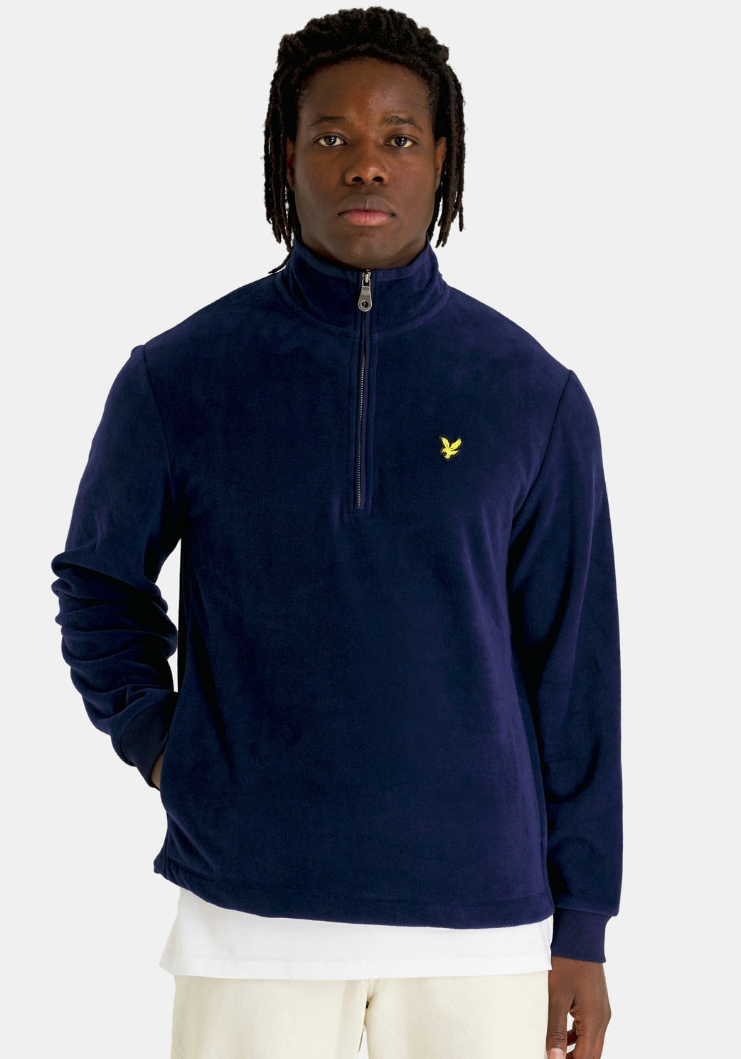 Lyle & Scott Rollkragenpullover, mit Eingrifftaschen von Lyle & Scott