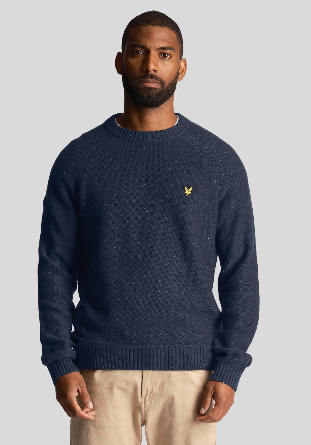 Lyle & Scott Strickpullover, mit Logostickerei von Lyle & Scott