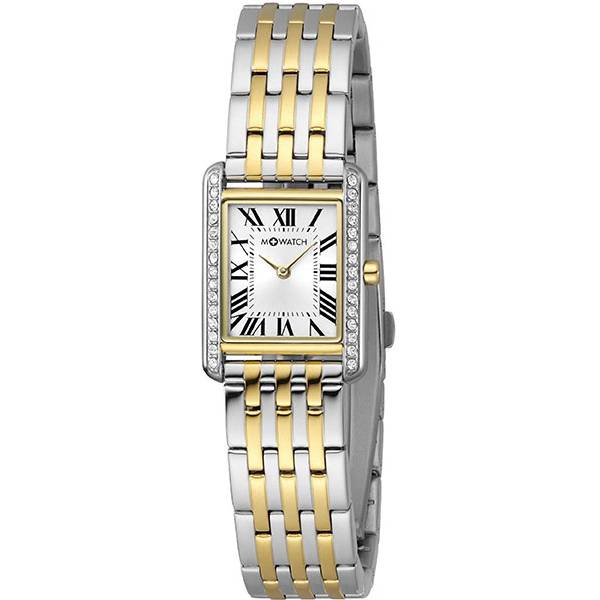 M-WATCH Rechteckig mit römischen Zahlen, bicolor M-WATCH Rechteckig mit römischen Zahlen, bicolor von M-WATCH