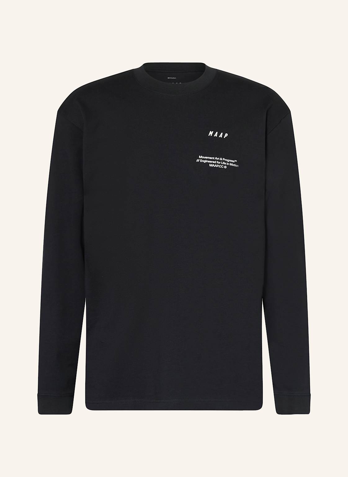 Maap Longsleeve Essentials Print schwarz Maap Longsleeve Essentials Print schwarz von MAAP