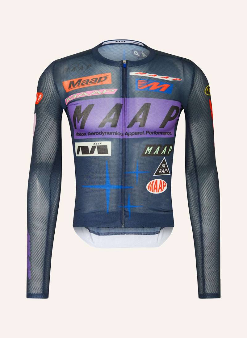 Maap Radtrikot Drome Pro Air Ls 3.0 blau von MAAP