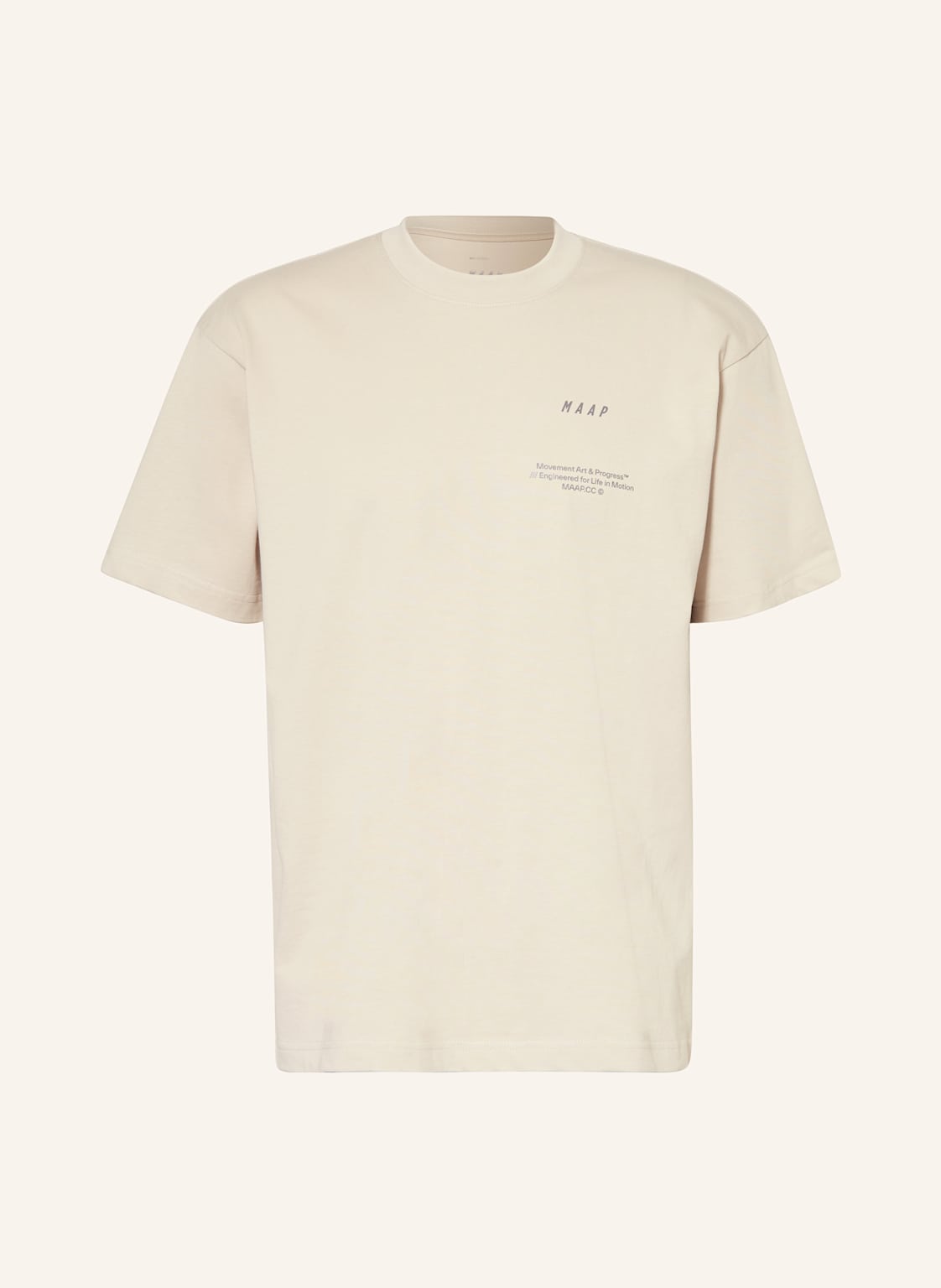 Maap T-Shirt Essentials Print beige Maap T-Shirt Essentials Print beige von MAAP