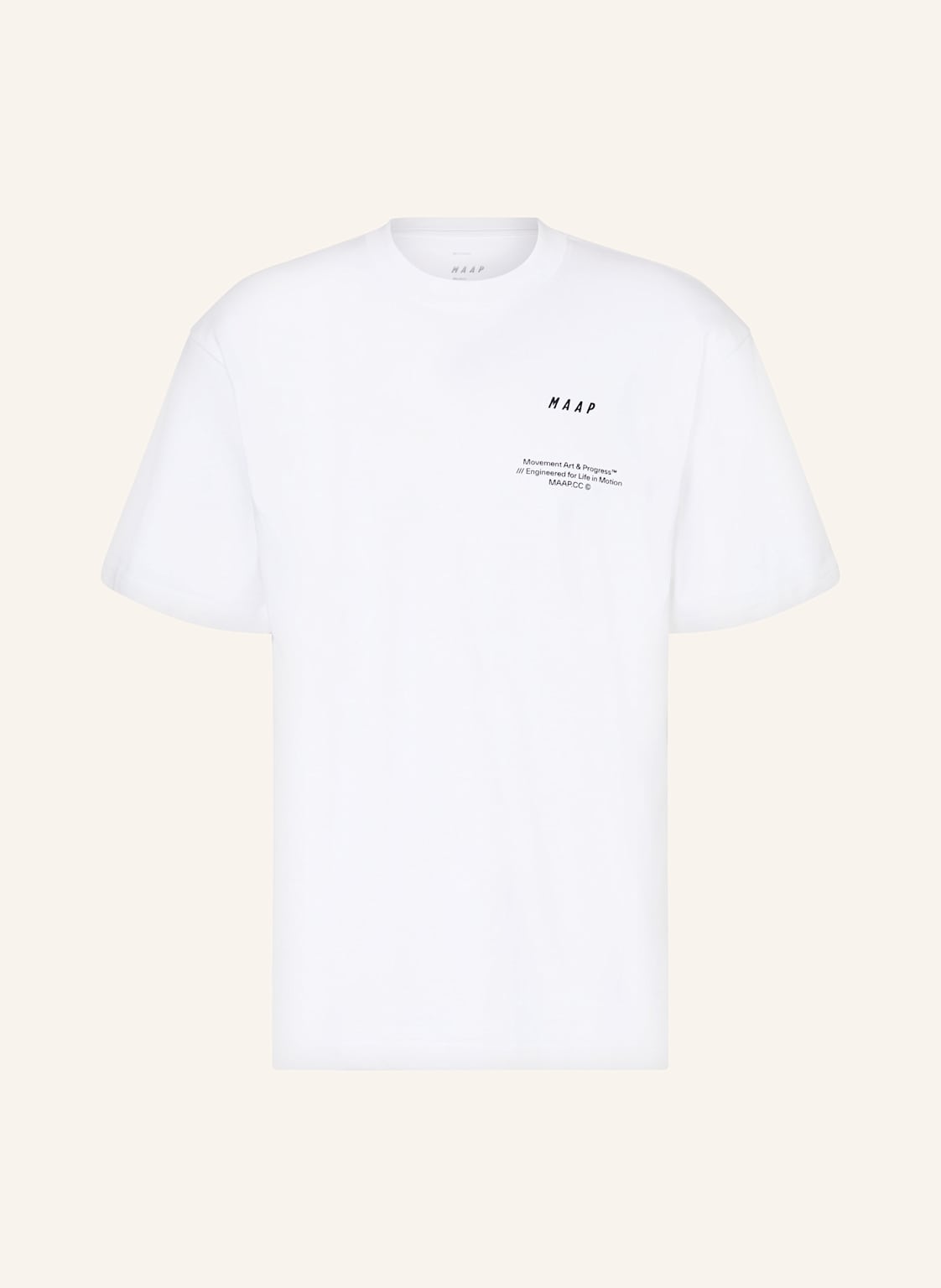 Maap T-Shirt Essentials Print weiss Maap T-Shirt Essentials Print weiss von MAAP