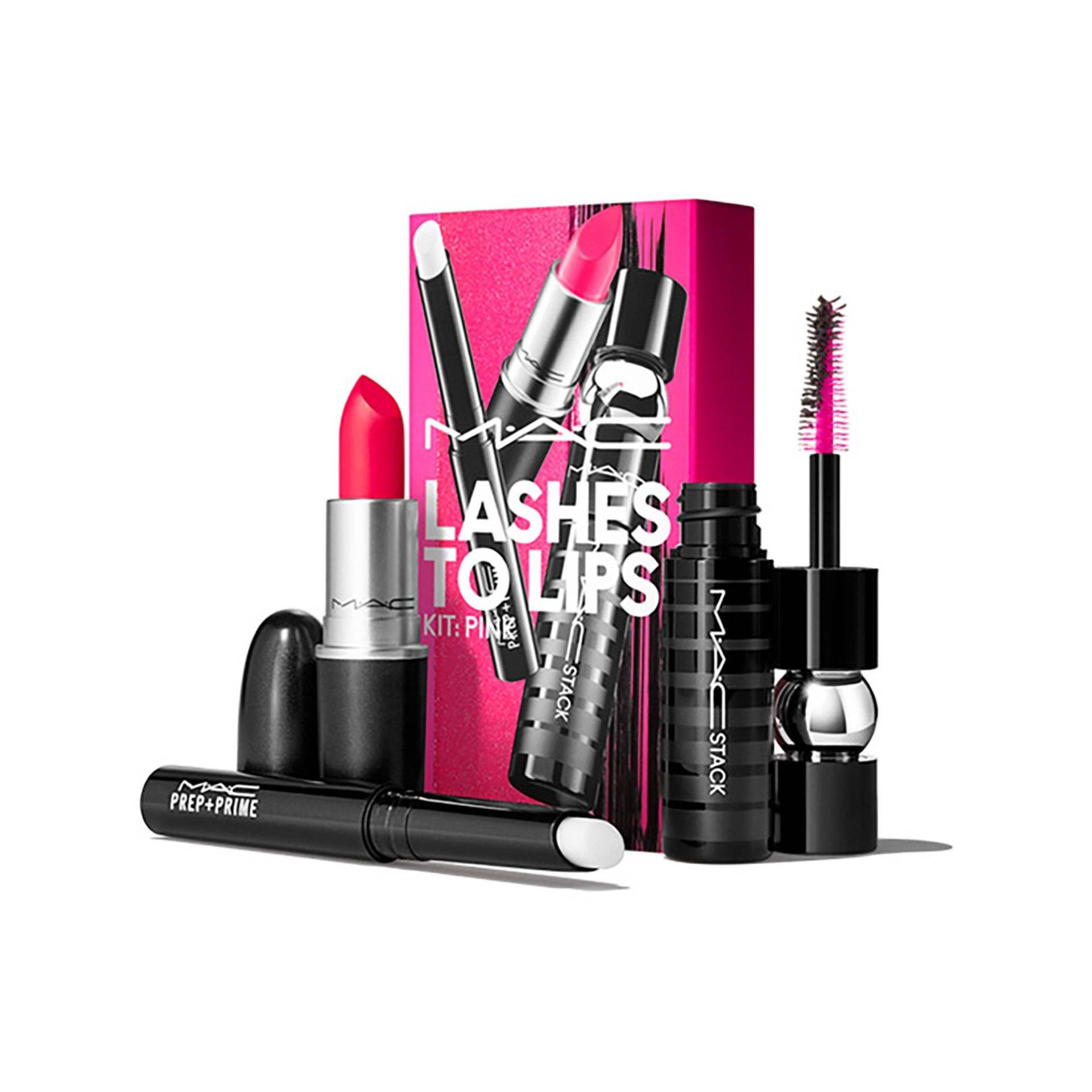 Lashes To Lips Kit Pink Damen Pink Set von MAC Cosmetics