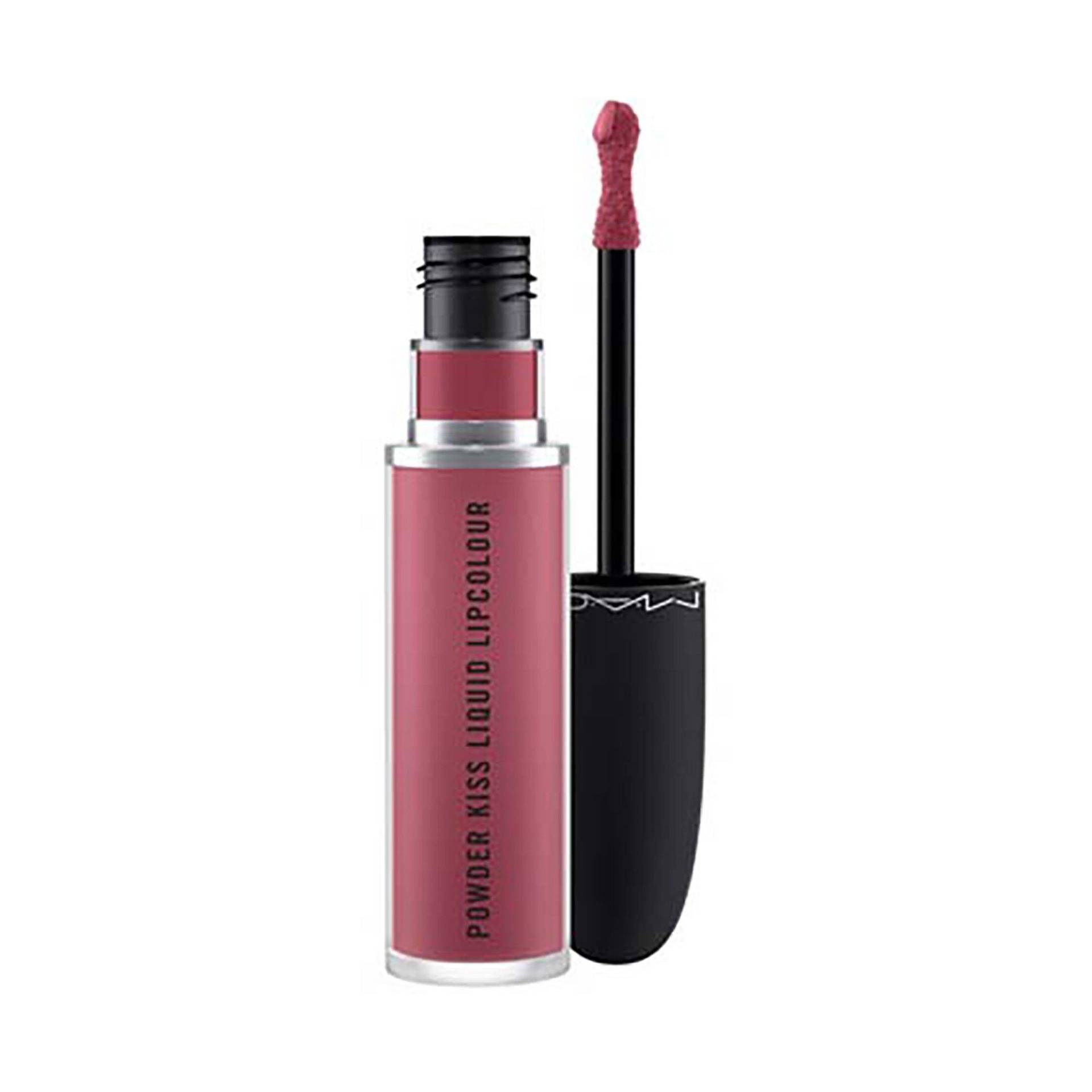 Powder Kiss Liquid Lipcolour Damen Pink Roses 5ml von MAC Cosmetics