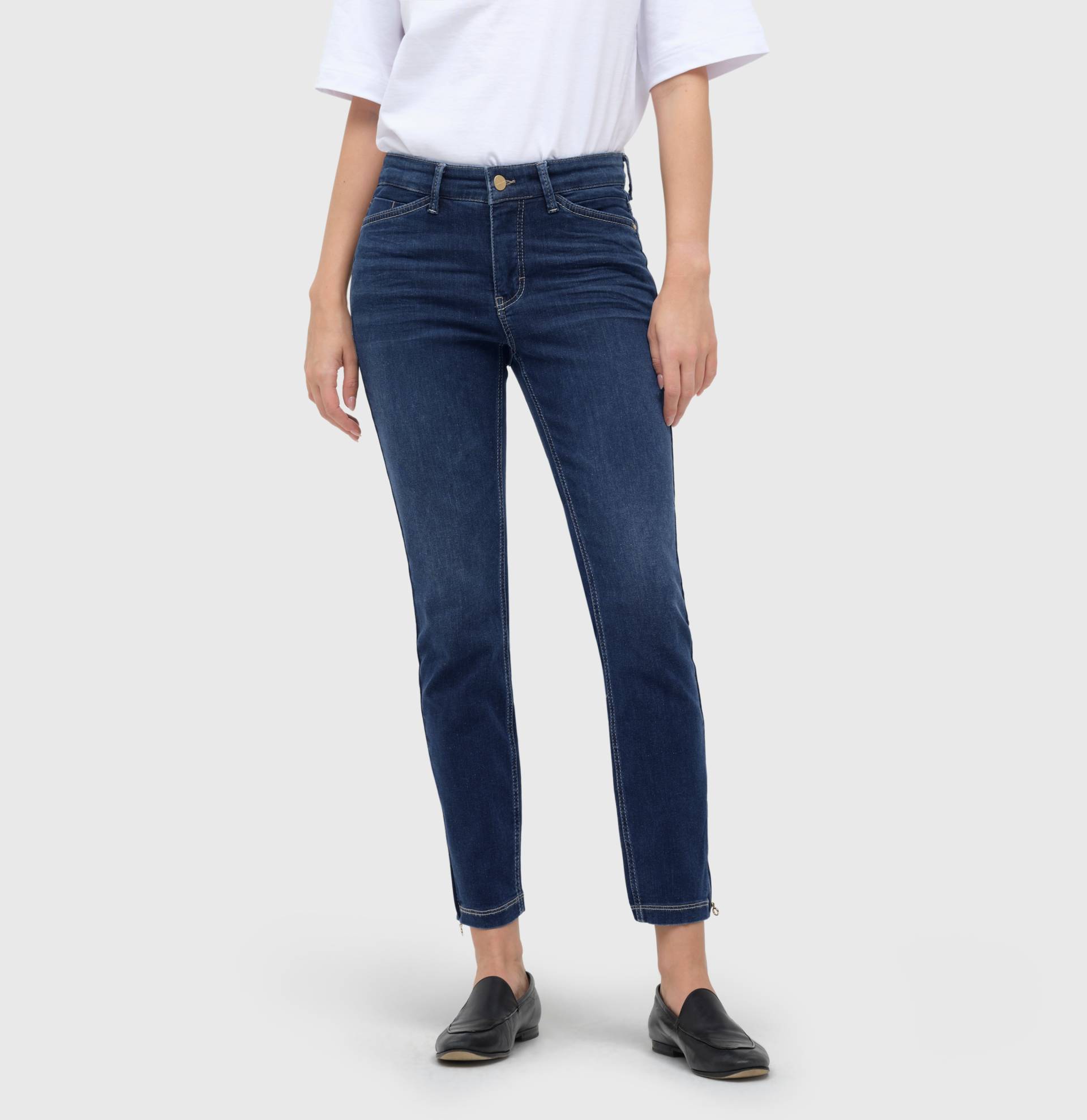 MAC 7/8-Jeans »Dream Chic«, verkürzte Form mit Reissverschluss von MAC