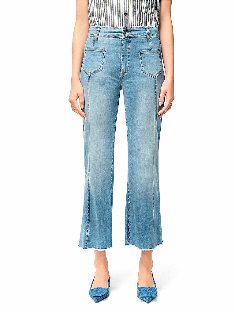 MAC Jeans Wide Leg 7/8 JAMIE hellblau | 38 MAC Jeans Wide Leg 7/8 JAMIE hellblau | 38 von MAC