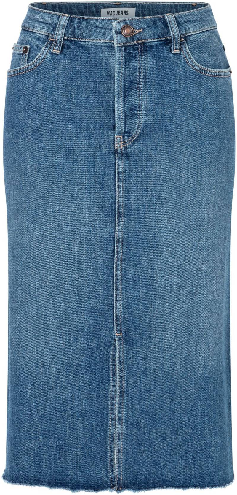 MAC Midirock »MIDI SKIRT fringe«, im Five-Pocket Style von MAC