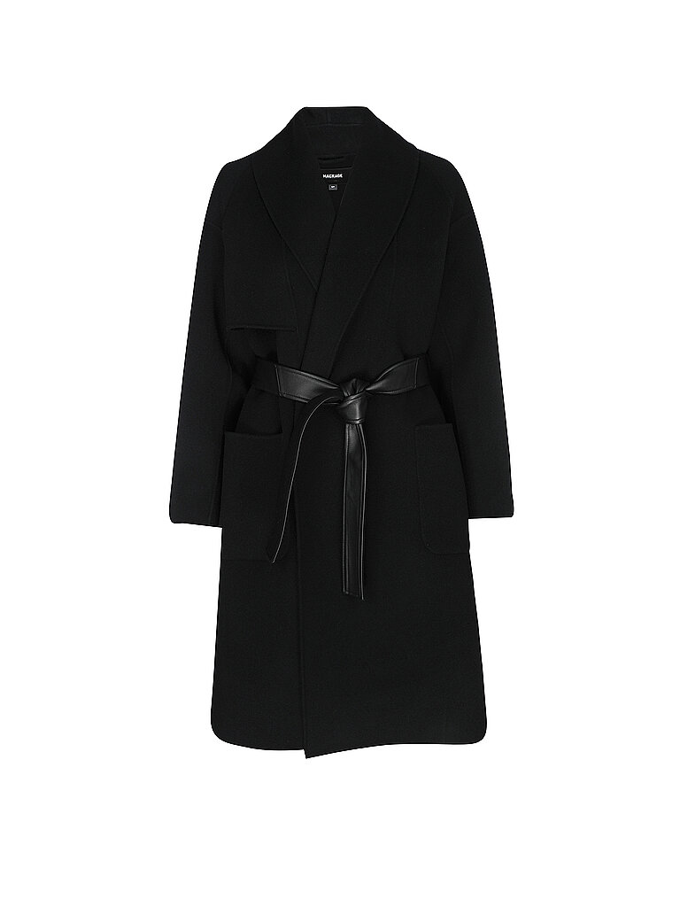 MACKAGE Wollmantel THALIA schwarz | M von MACKAGE