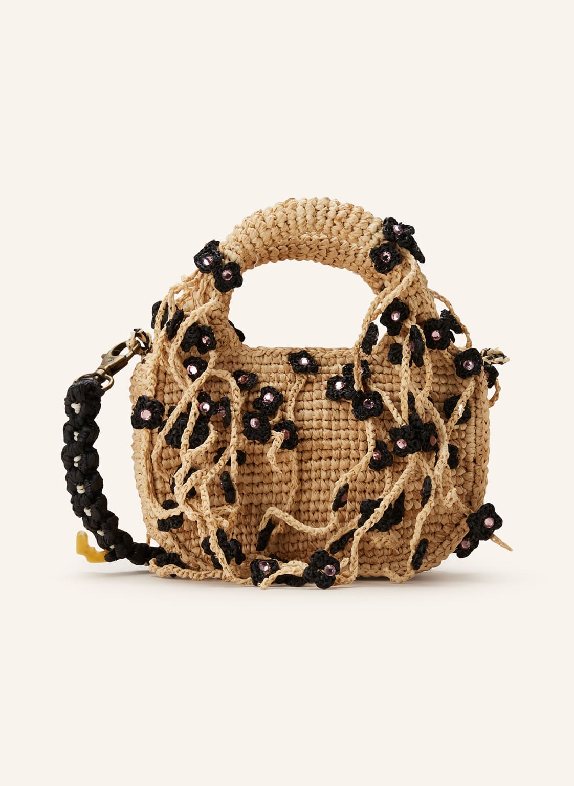 Made For A Woman Umhängetasche Olivia Mit Schmucksteinen beige Made For A Woman Umhängetasche Olivia Mit Schmucksteinen beige von MADE FOR A WOMAN