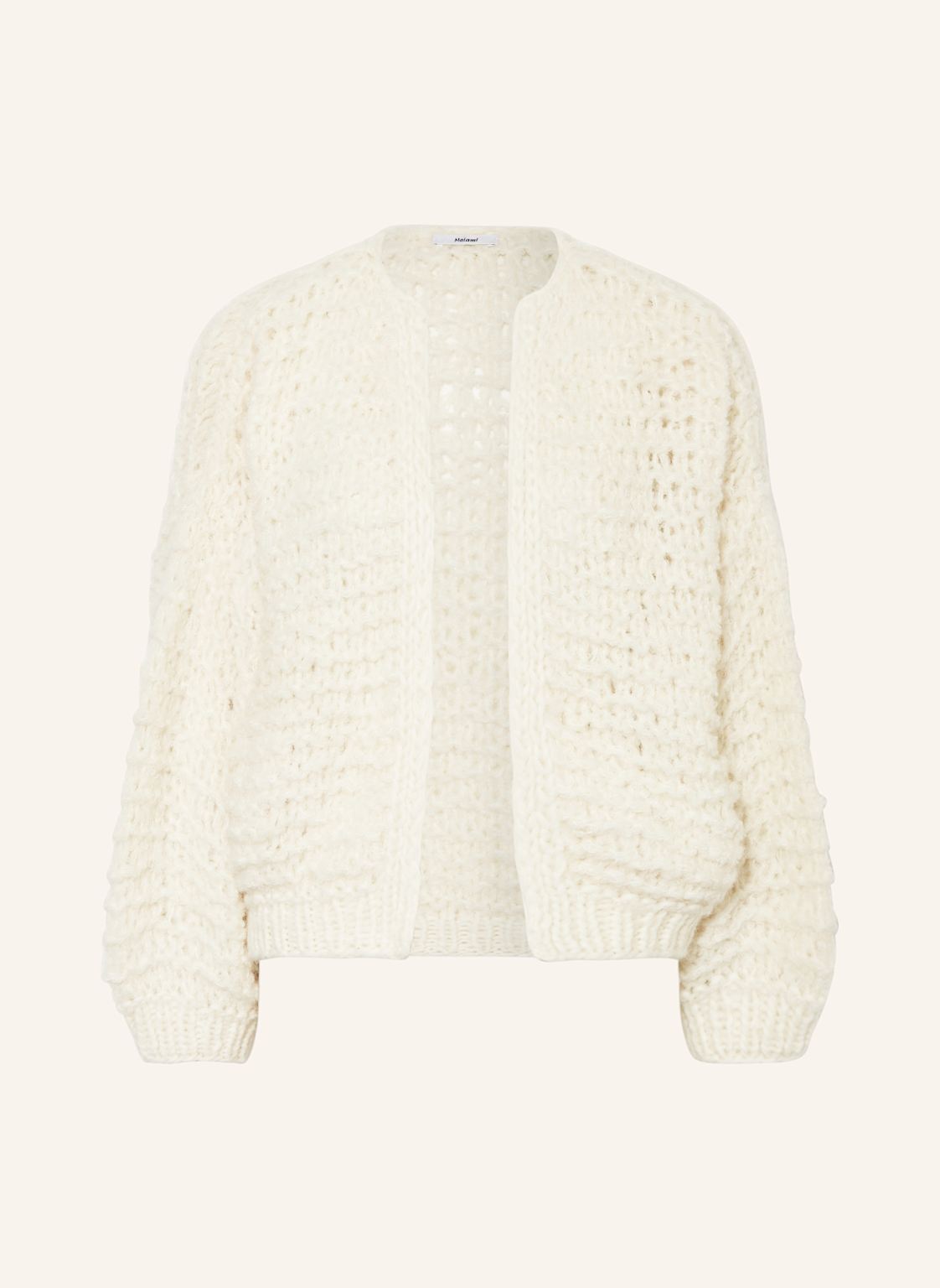 Maiami Strickhülle Aus Alpaka beige Maiami Strickhülle Aus Alpaka beige von MAIAMI