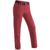 MAIER Damen Wanderhose Inara Slim dunkelrot | 34 von MAIER