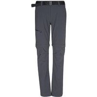 MAIER Damen ZippOff-Wanderhose Nata grau | 48 (kurz) von MAIER