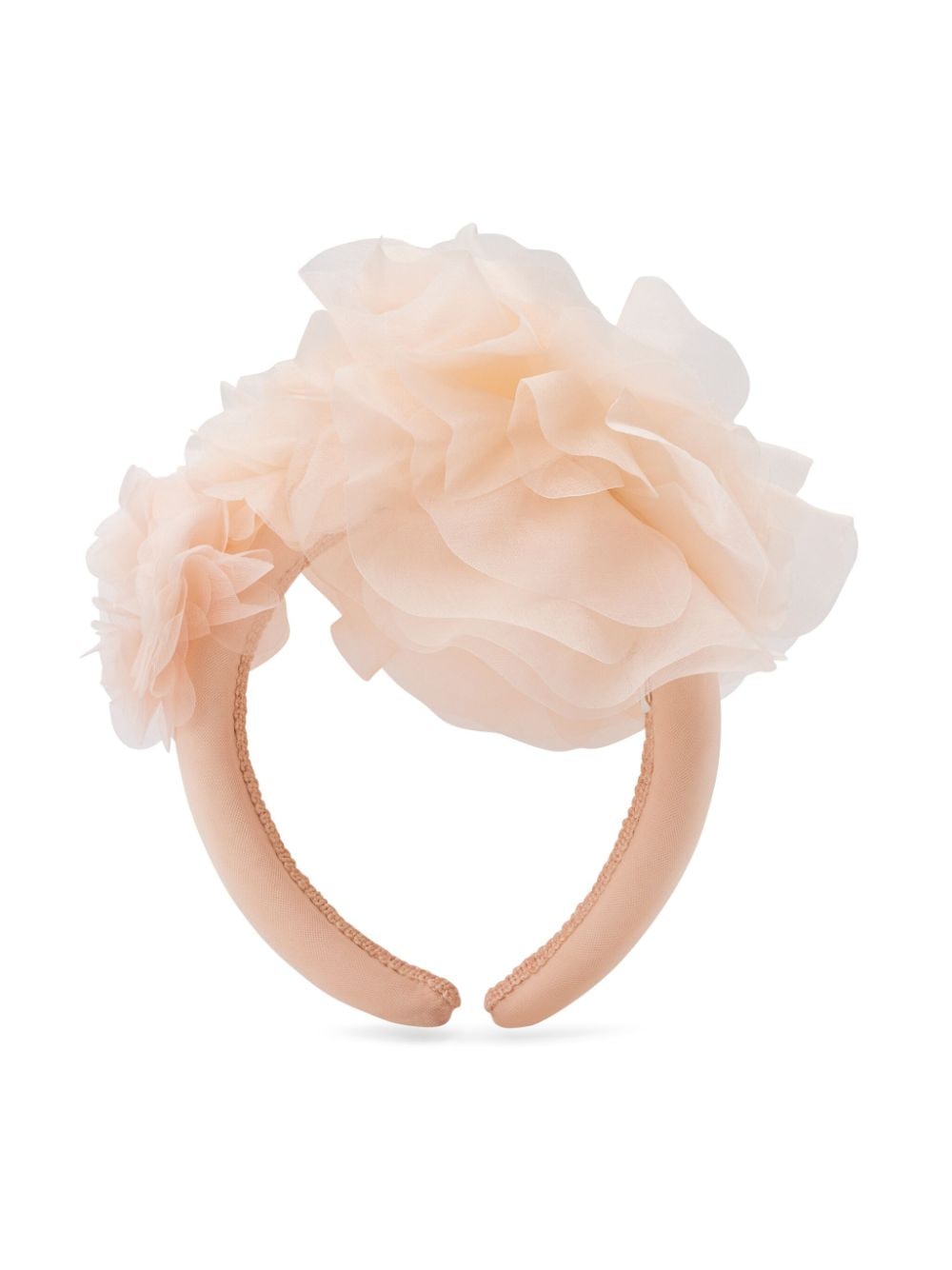 MAISON AVA floral-appliqué beaded headband - Pink von MAISON AVA