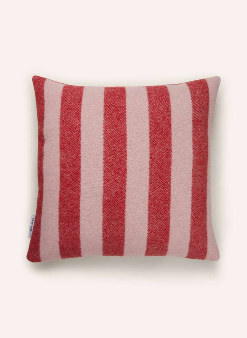 Maison Deux Dekokissenhülle Candy Wrap pink von MAISON DEUX