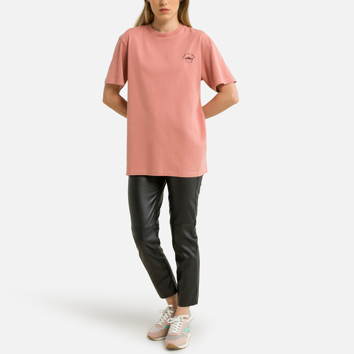 T-Shirt BAINVILLE mit Print hinten von MAISON LABICHE