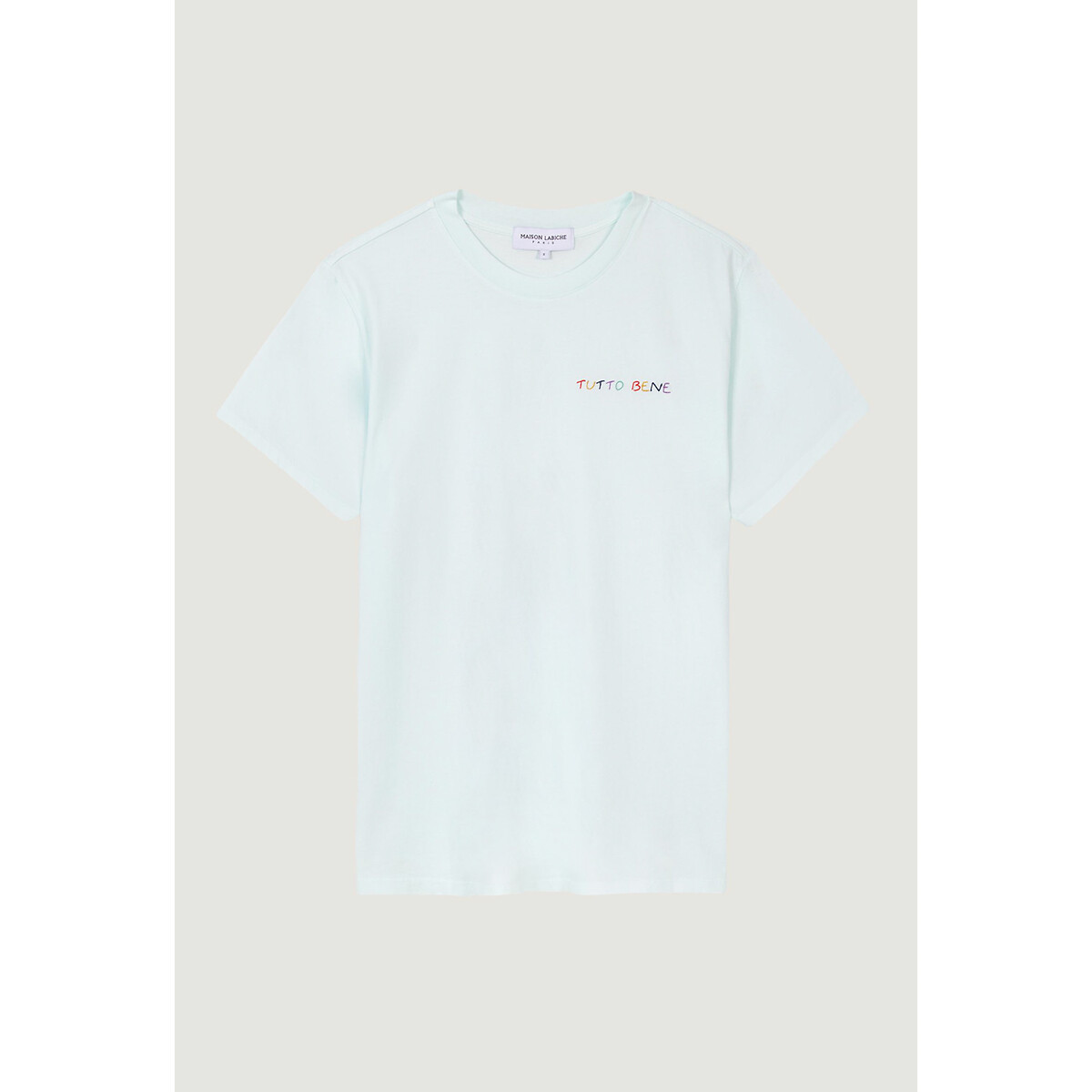T-Shirt mit rundem Ausschnitt, Bio-Baumwolle von MAISON LABICHE