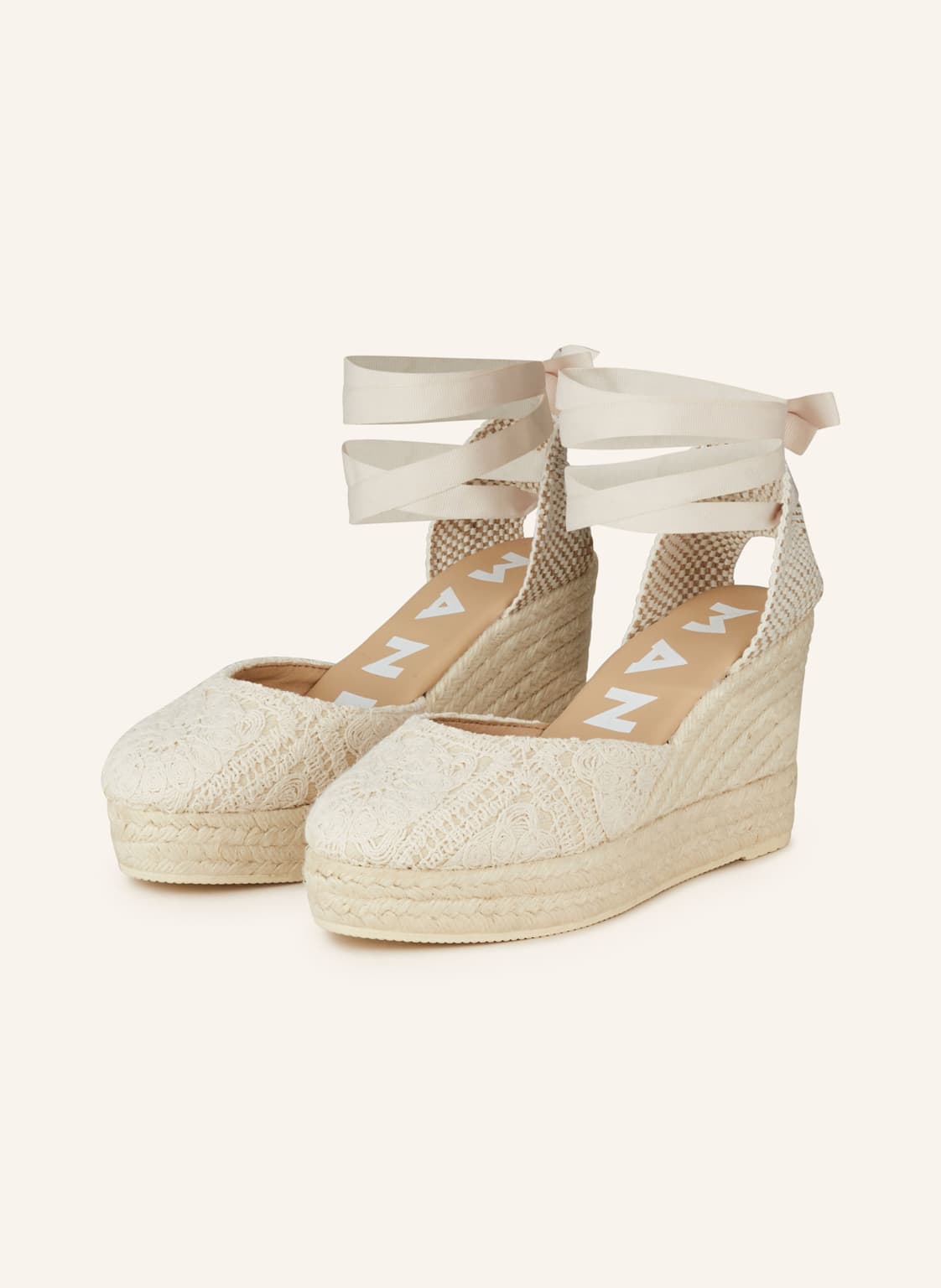 Manebí Wedges beige von MANEBÍ