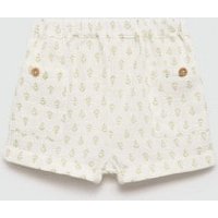 Bedruckte Baumwollshorts von MANGO BABY