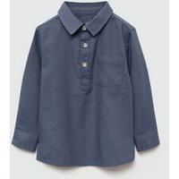 Regular Fit-Hemd aus Baumwolle von MANGO BABY